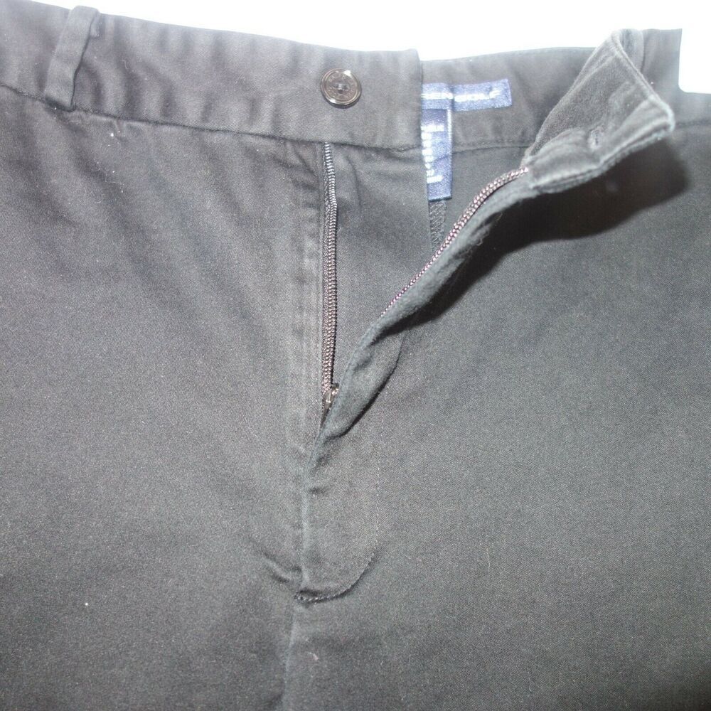 Ralph Lauren Golf Chino Shorts Black Women's Size 10 Cotton Spandex Blend - Picture 3 of 5